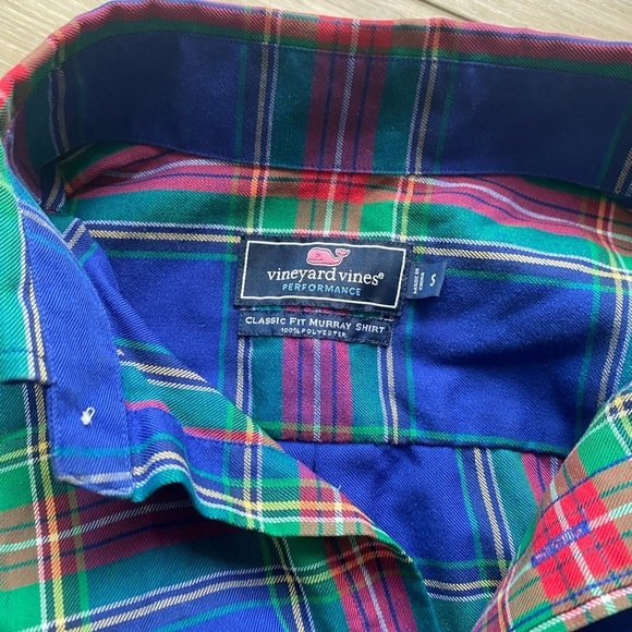 Vineyard Vines Classic Fit Murray Shirt Ocean Reef Small NWOT - Picture 4 of 6
